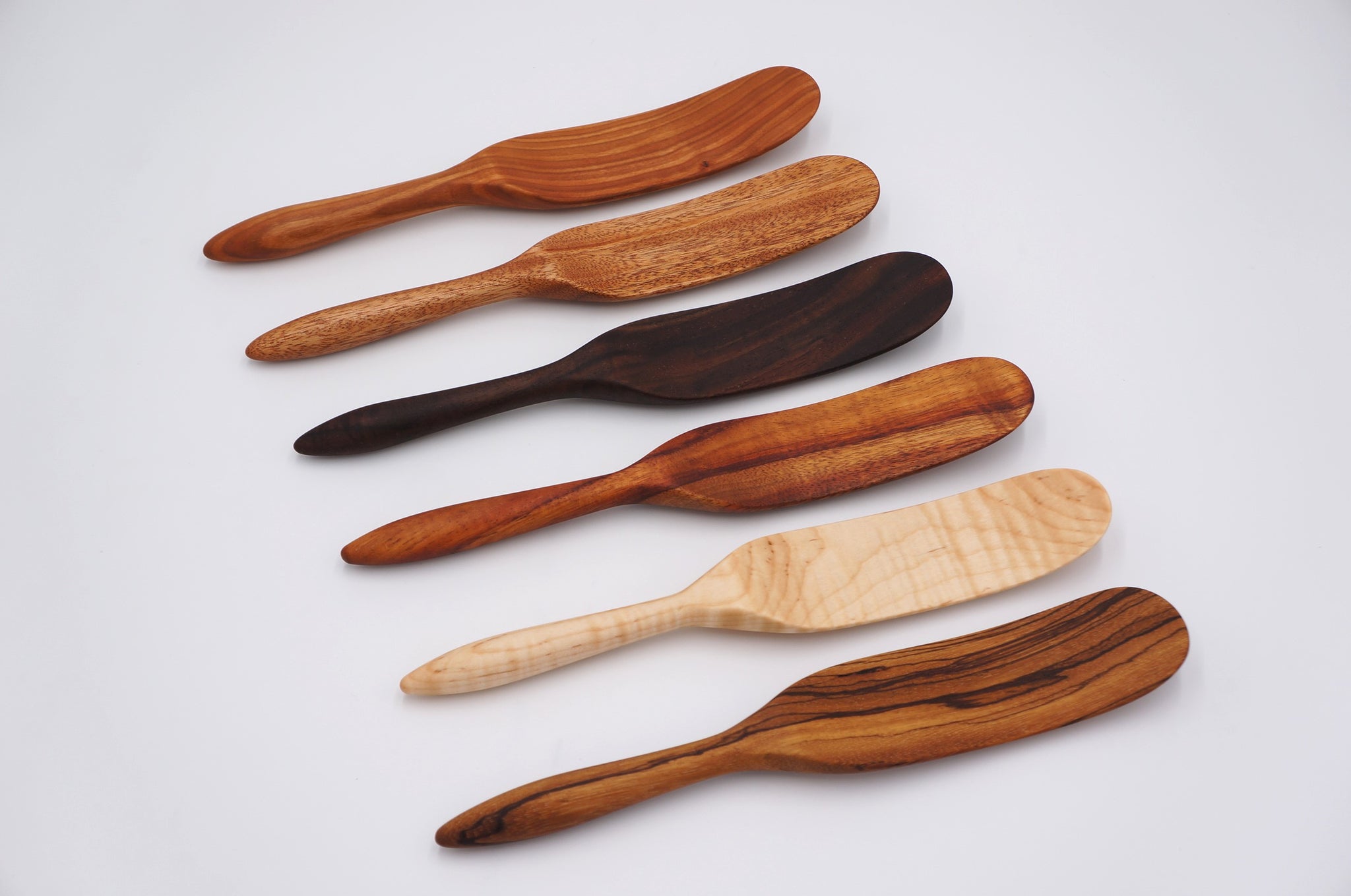 Handcrafted Wooden Blunt Tip Spurtle —
