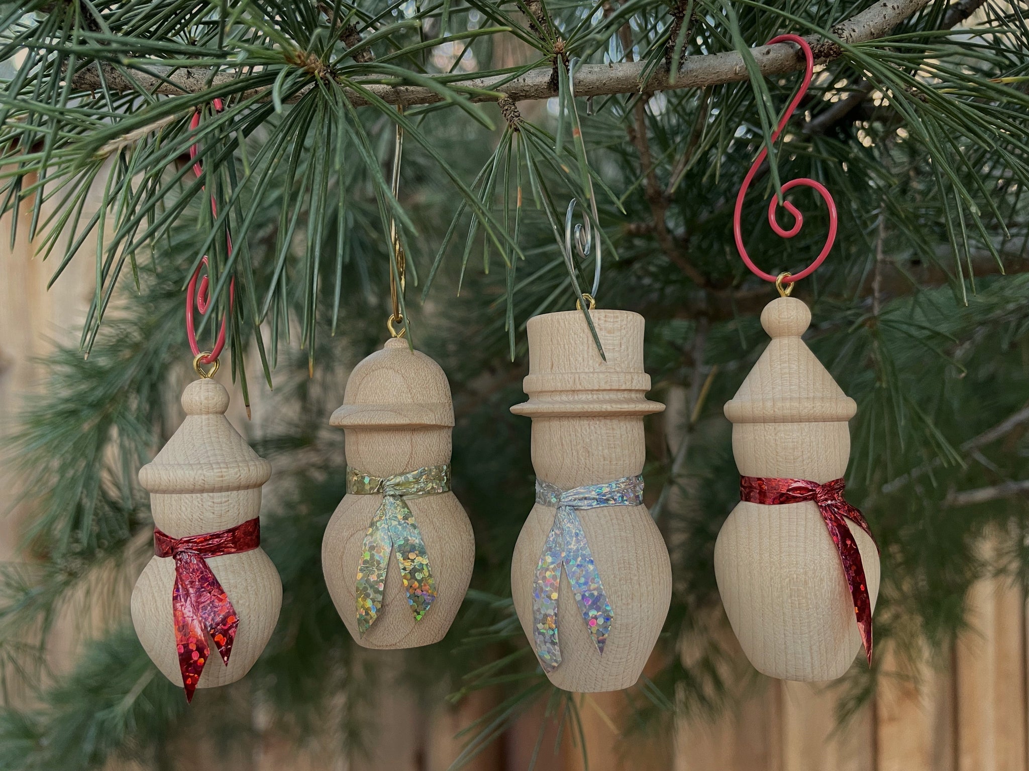 Snowman Family Ornaments