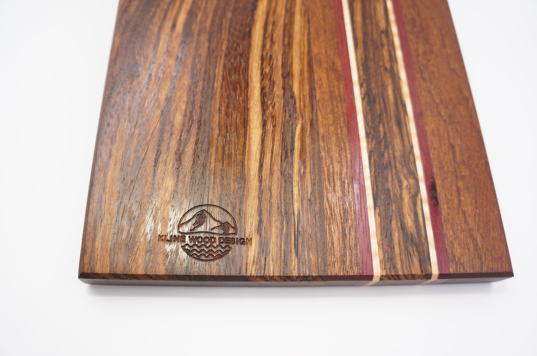 extra large sapele wood cutting board