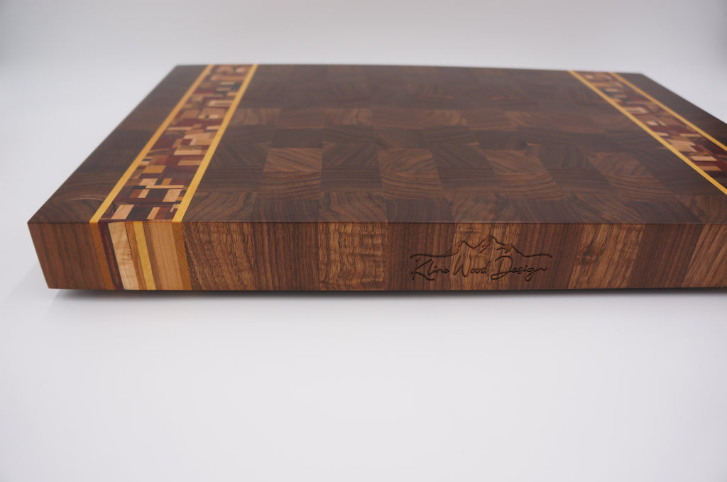 EXTRA LARGE Cutting Board, Rectangle End Grain Butcher Block