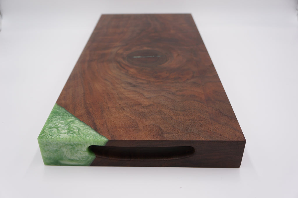 Intensely Figured Claro Walnut Cutting Board - Extra Large – Kline