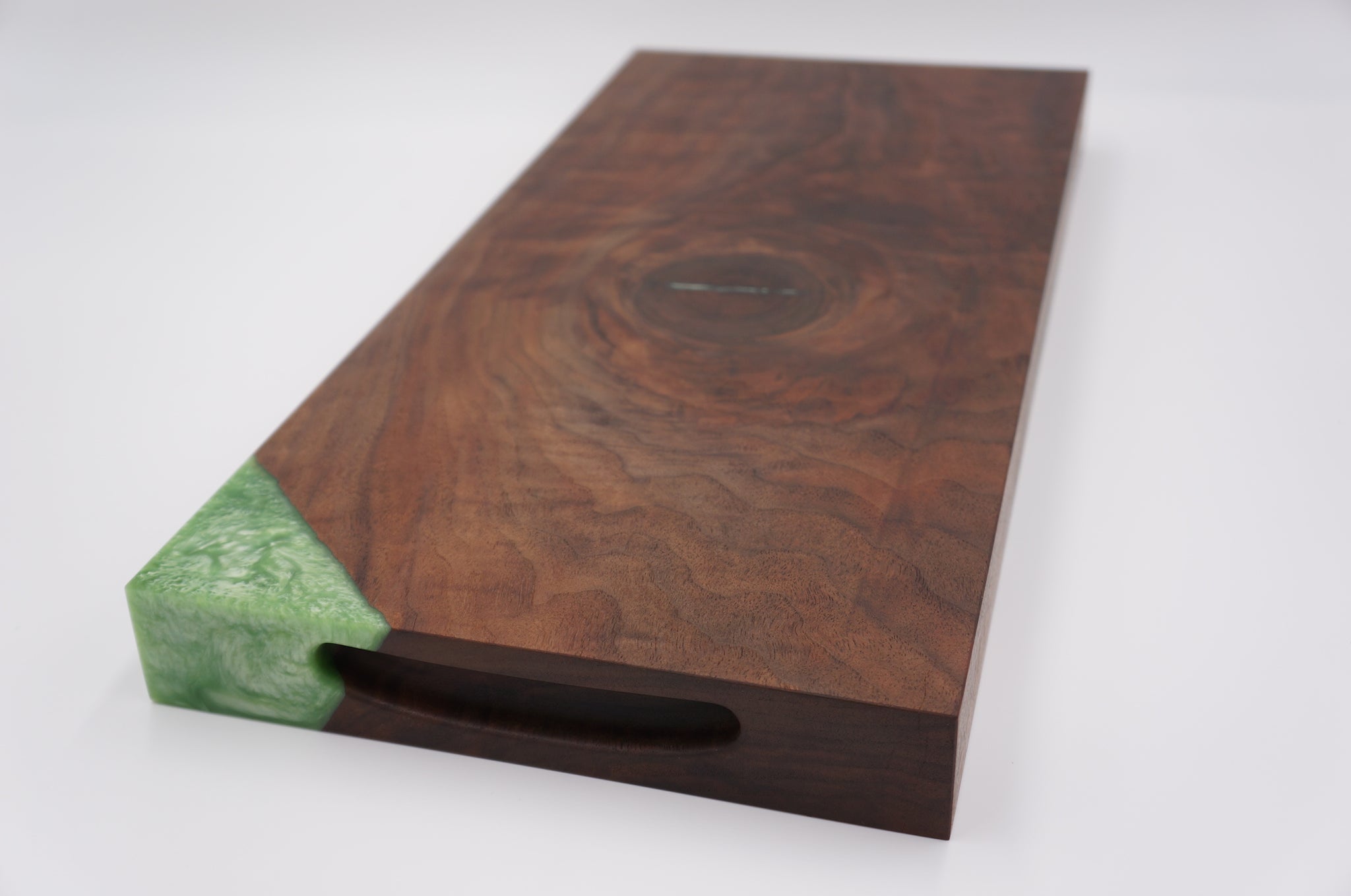 Beautifully Figured Claro Walnut Cutting Board - Extra Large