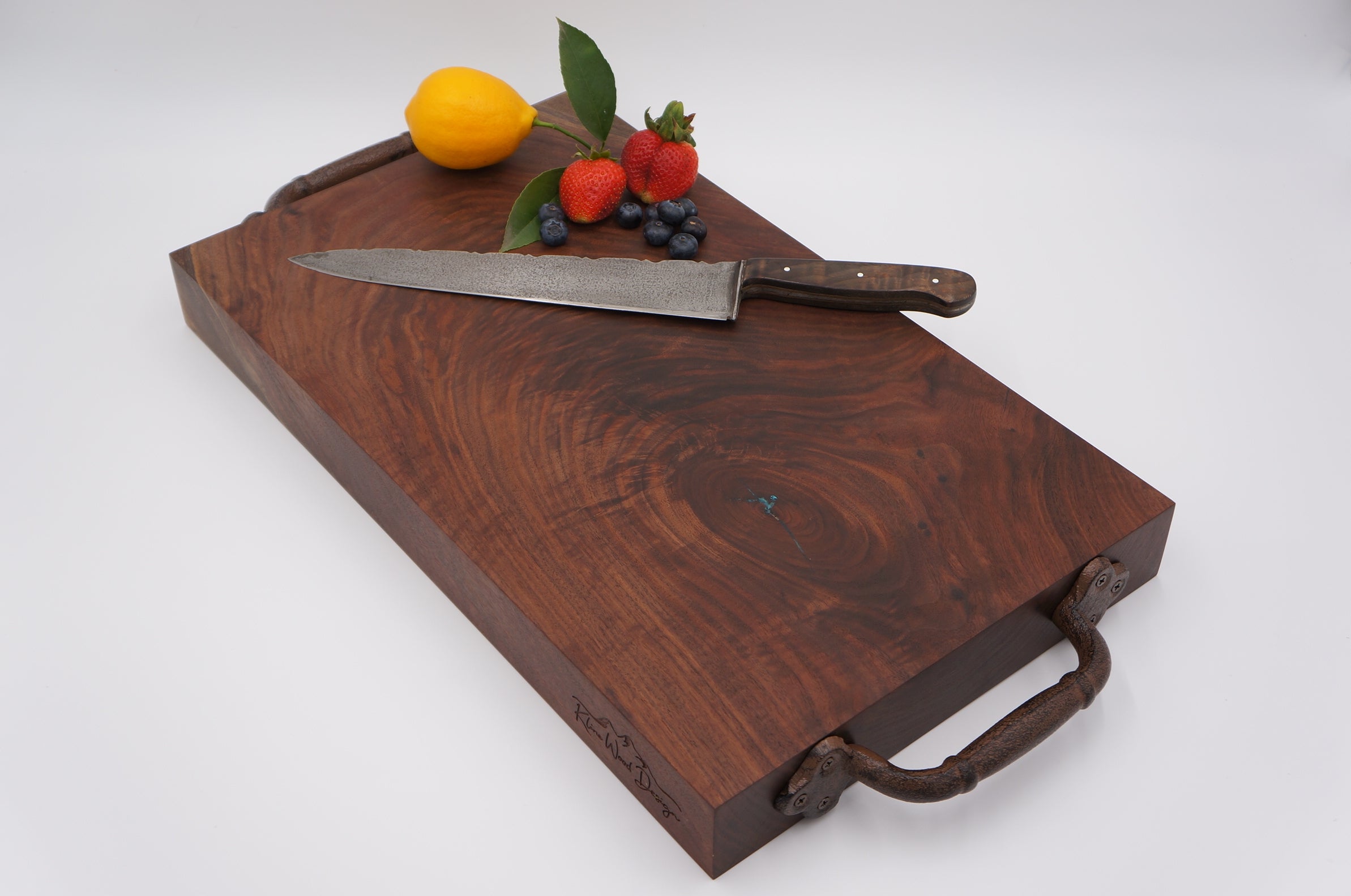 Claro Walnut top Charcuterie Board